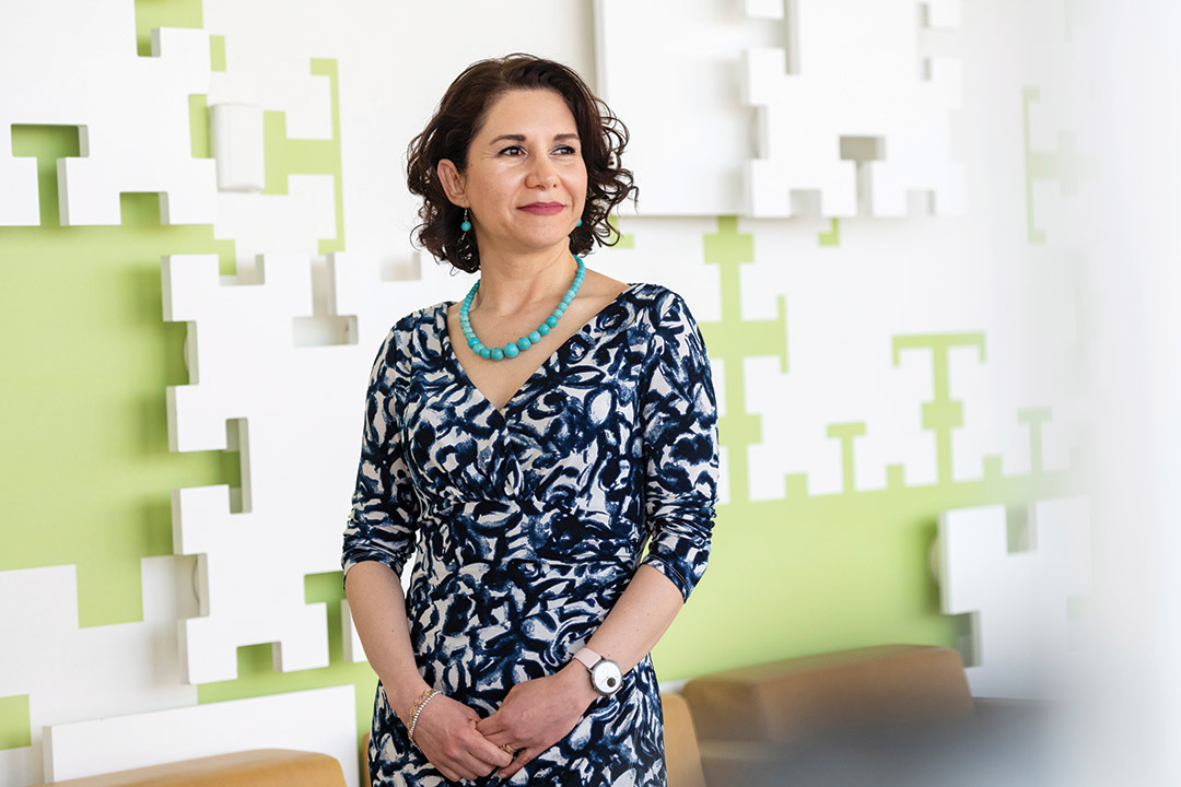 environmental portrait of professor Blanca Lapizco-Encinas.