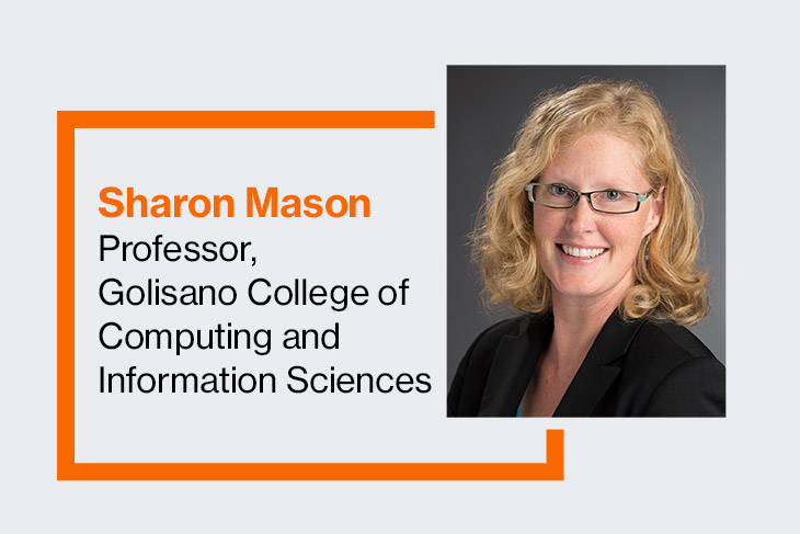 Sharon Mason, professor, Golisano College of Computing and Information Sciences.