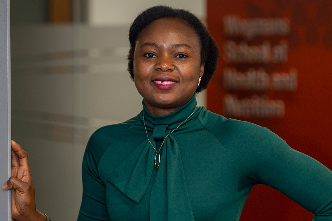 portrait of researcher Brenda Abu.