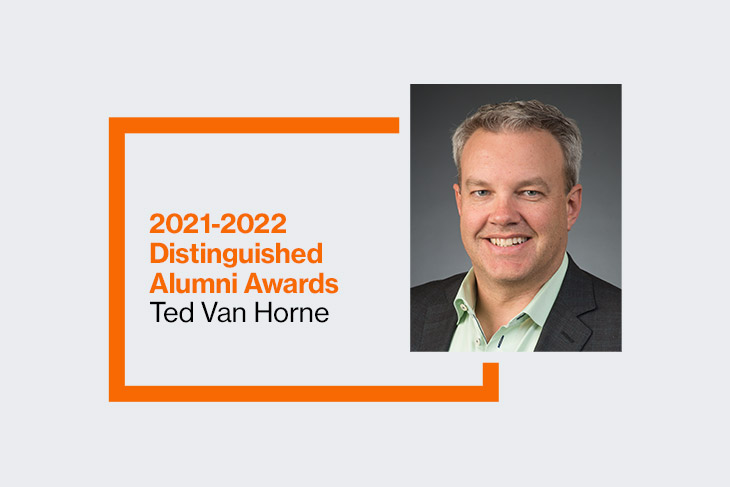 2021-2022 Distinguished Alumni Awards: Ted Van Horne.