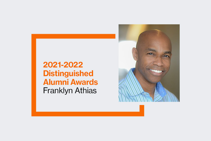 2021-2022 Distinguished Alumni Awards: Franklyn Athias.