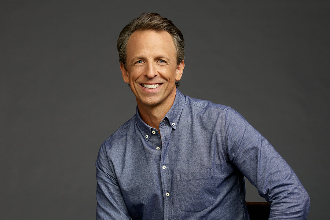 comedian Seth Meyers.