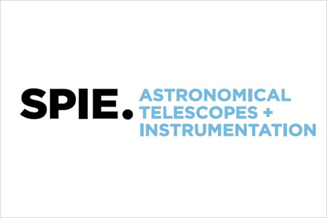 SPIE logo and the words Astronomical telescopes and instrumentation.