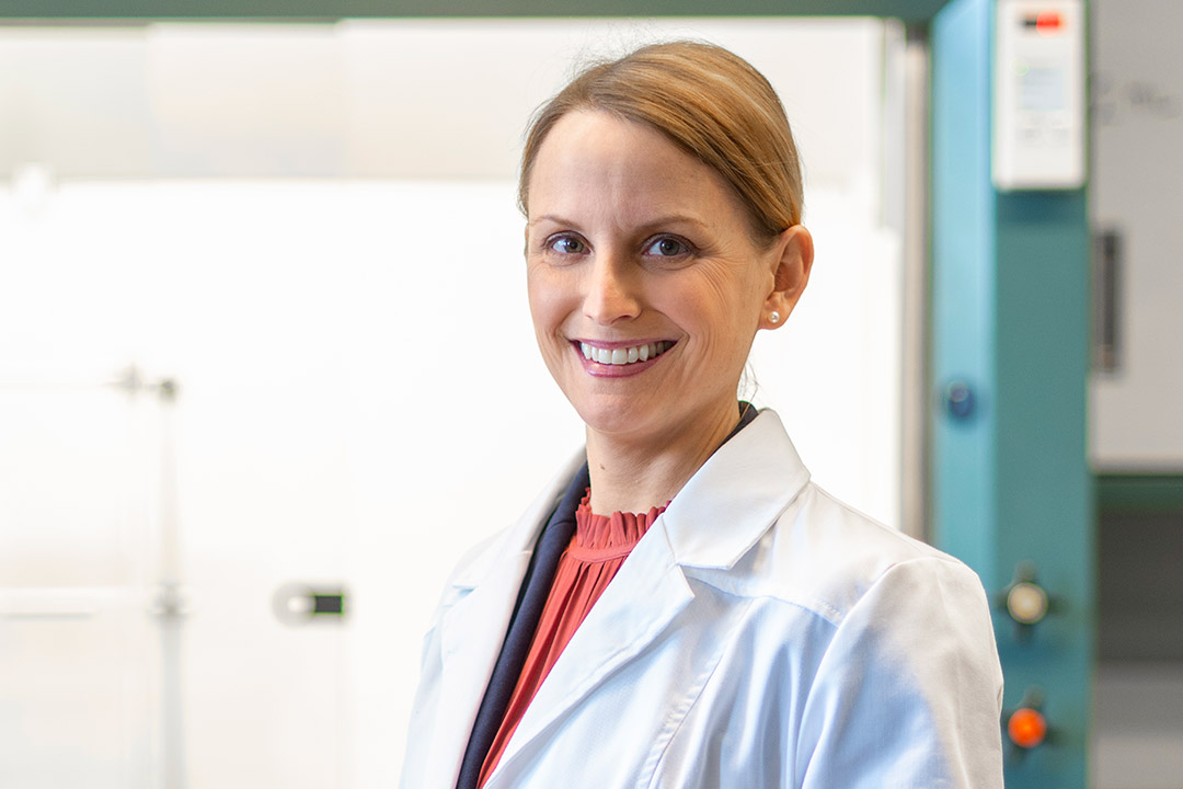 portrait of professor and researcher Karin Wuertz-Kozak.