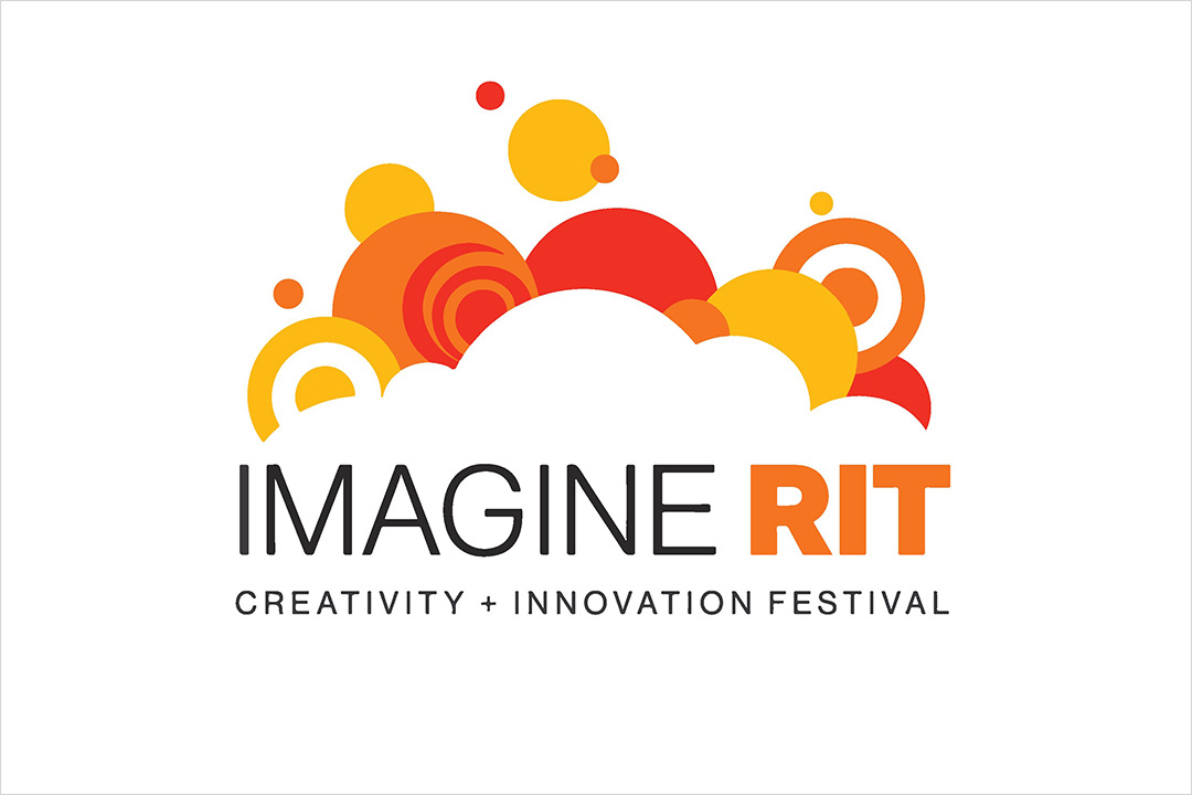 logo for Imagine RIT, creativity and innovation festival.
