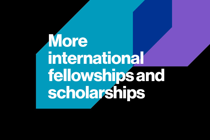 'graphic reads, more international fellowships and scholarships.'