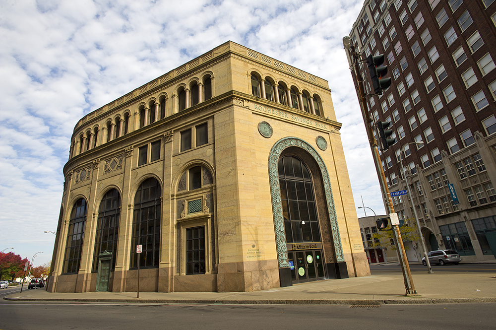 Image of building, classic design, city street