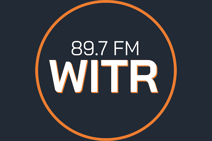 logo for 89.7 F M radio station, W I T R.