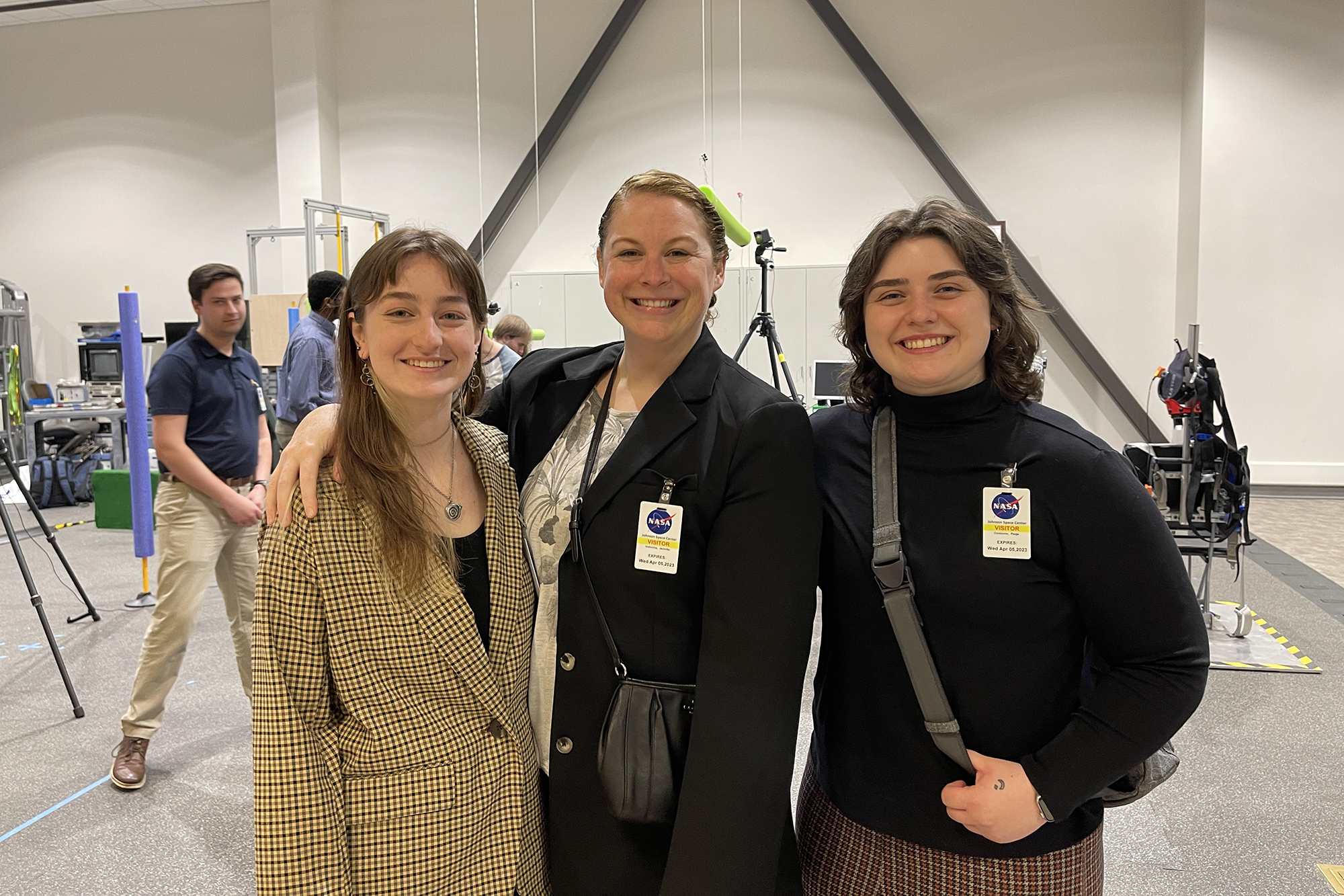 CAD faculty and staff at Johnson Space Center.