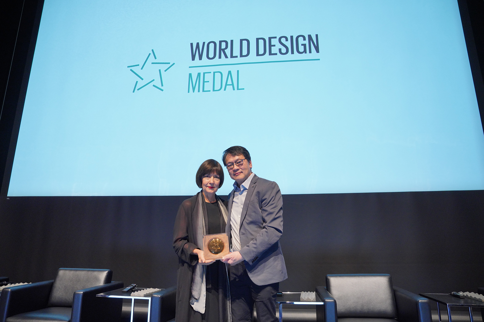 Pattie Moore received the World Design Medal.