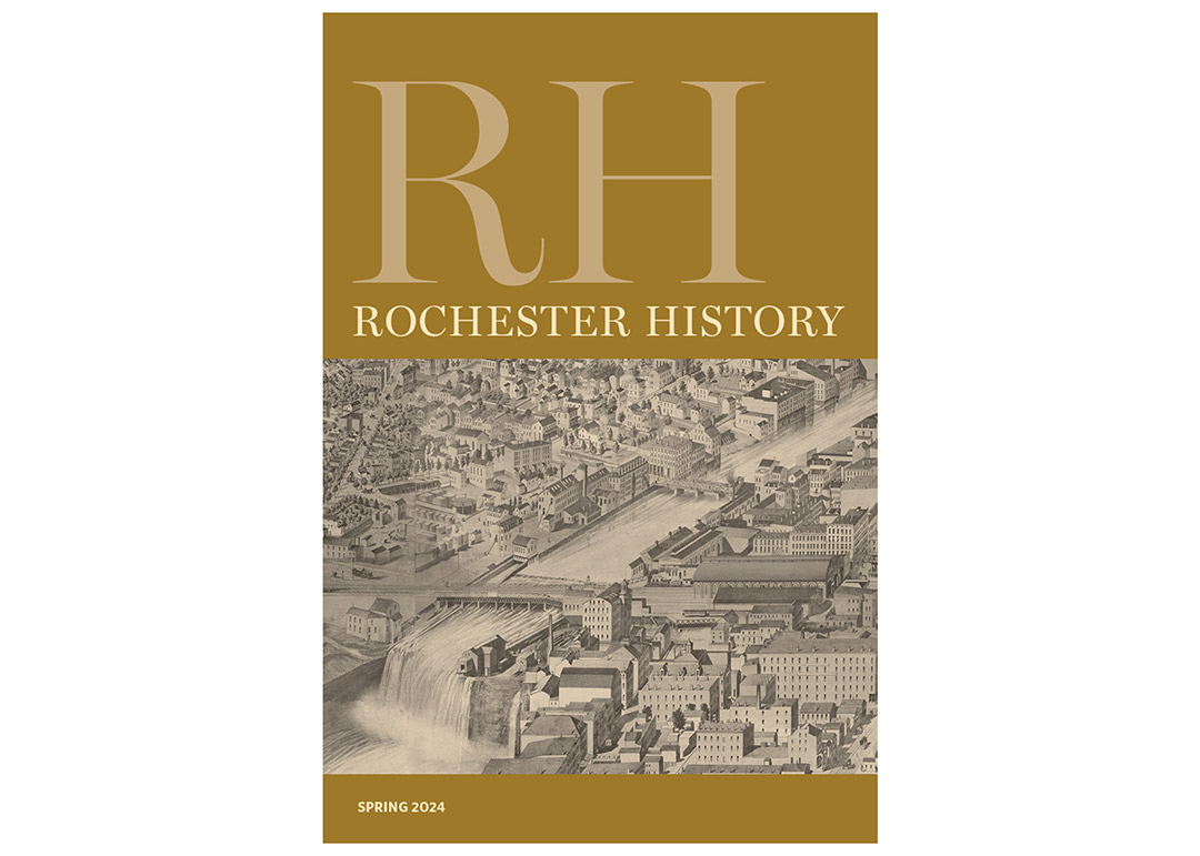the cover of Rochester history is shown
