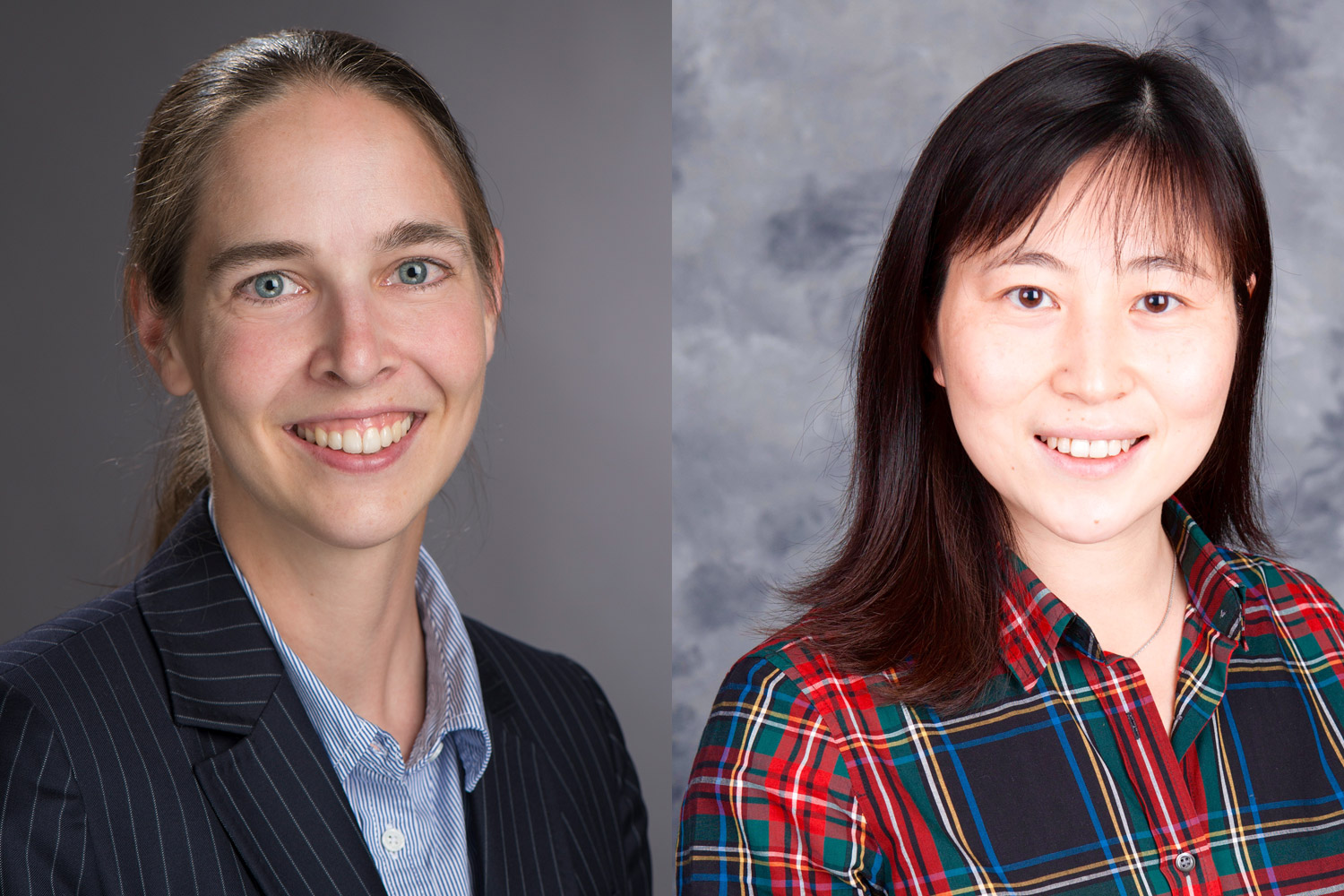 Katie McConky and Amanda Bao are shown in headshots next to each other.