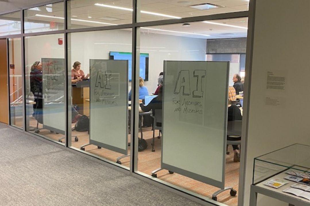 a photo of the classroom in Wallace where the workshop was held