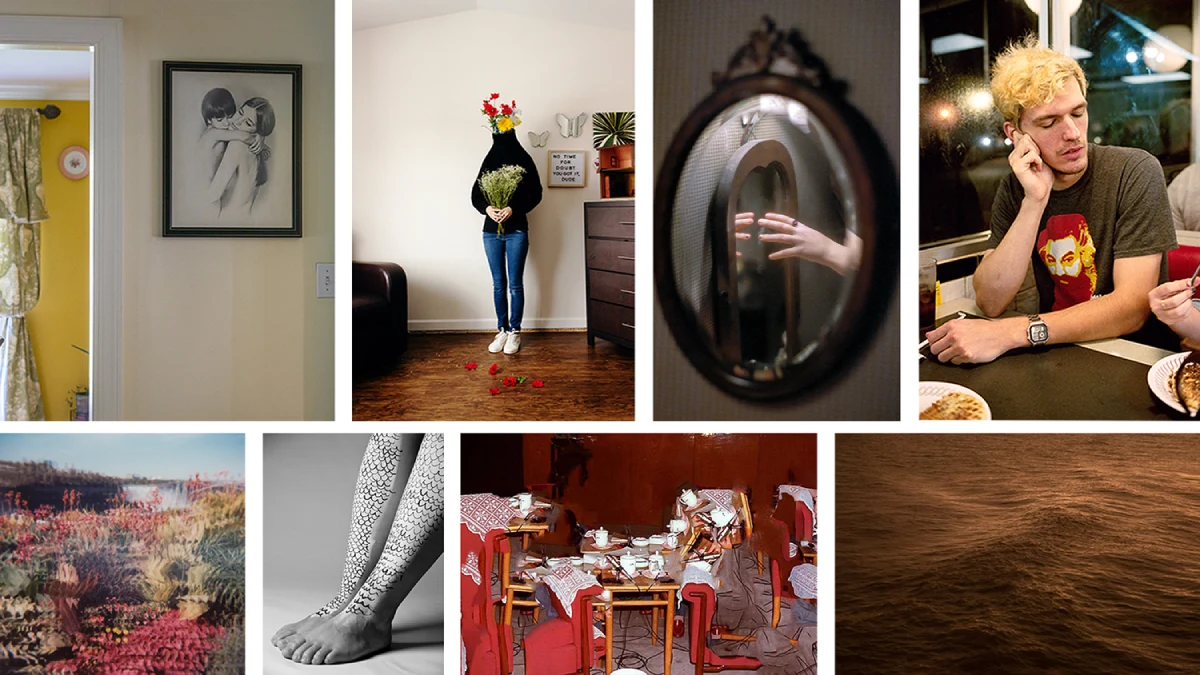 A collage of student photos from the program.