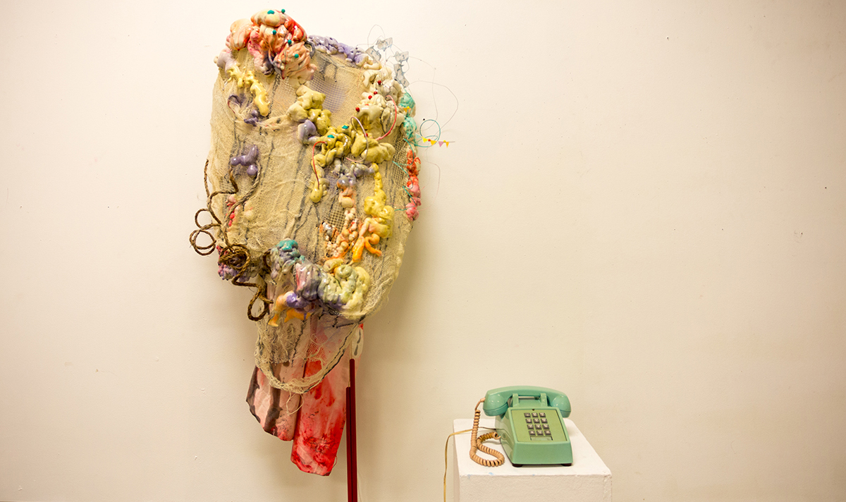 An installation piece as part of a fall 2017 critique