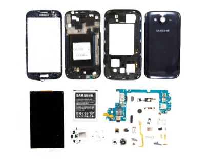 smartphones taken apart