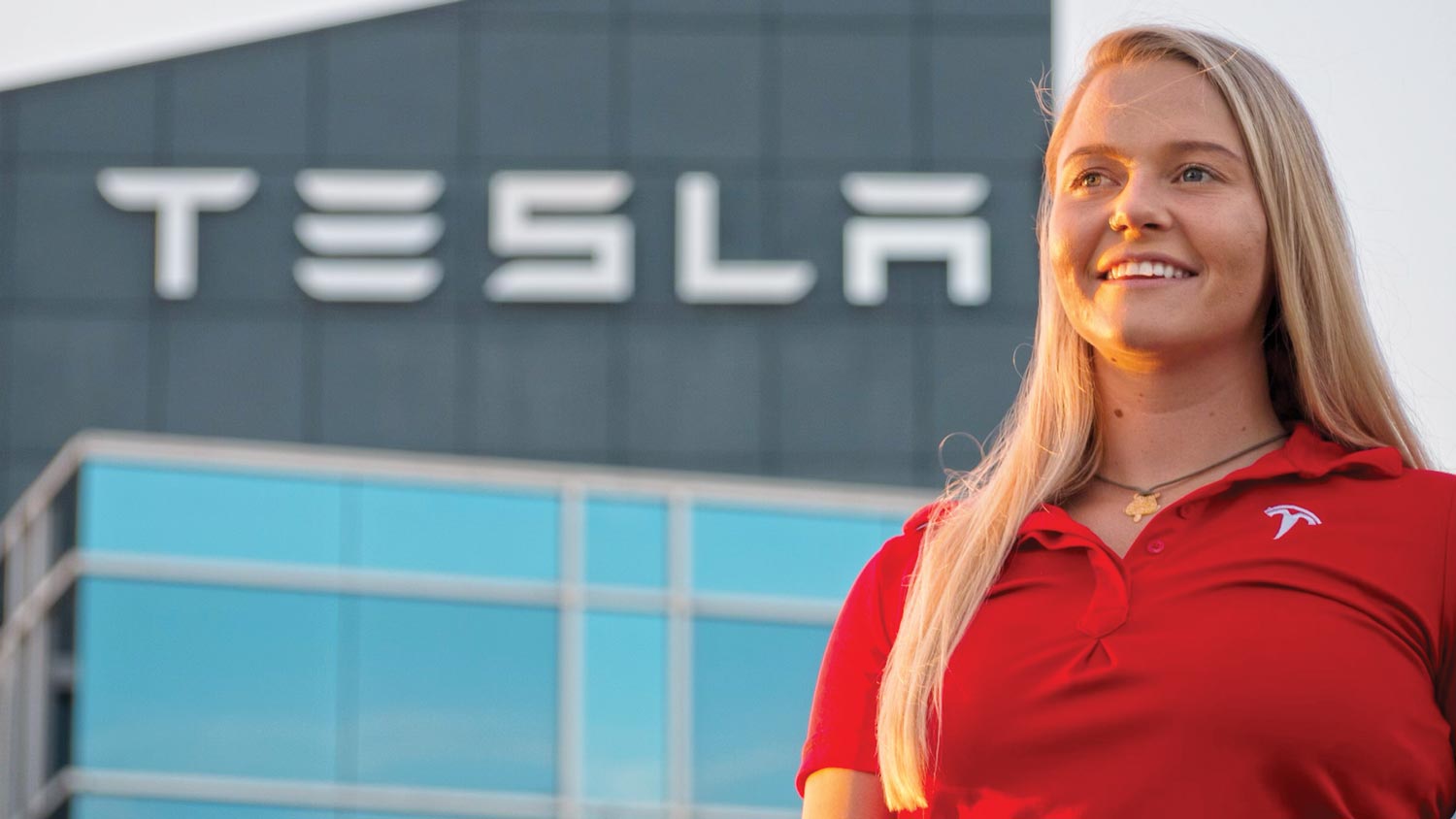 Kristina Klishko, a mechanical engineering major, shares her co-op experience at Tesla.