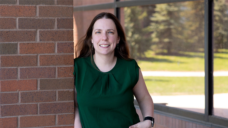 Jeyhan Kartaltepe on RIT campus