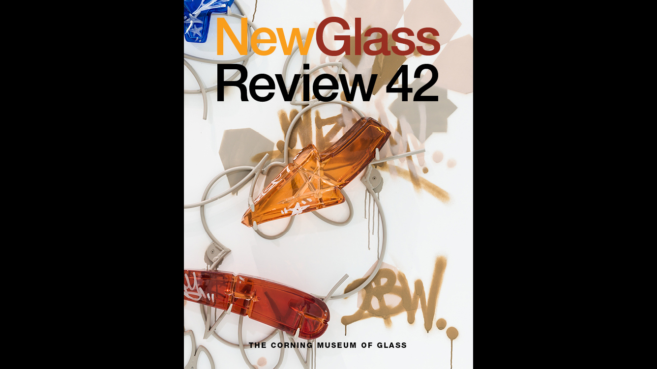Cover of the New Glass Review publication.