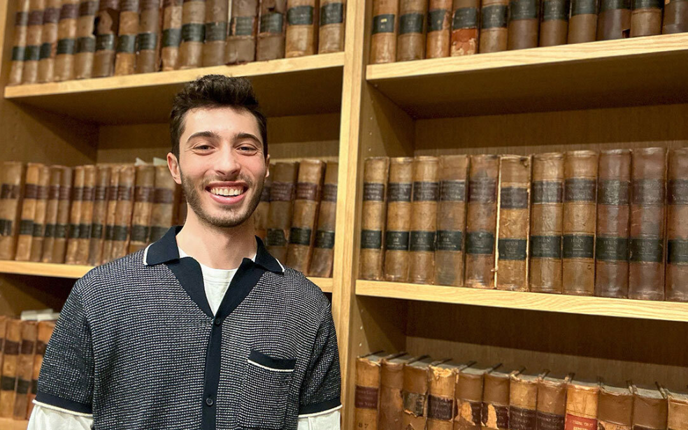 Zach Eichner is set to graduate from RIT this May with his bachelor’s in public policy. He will continue his studies at SU for two more years to achieve his Juris Doctor.
