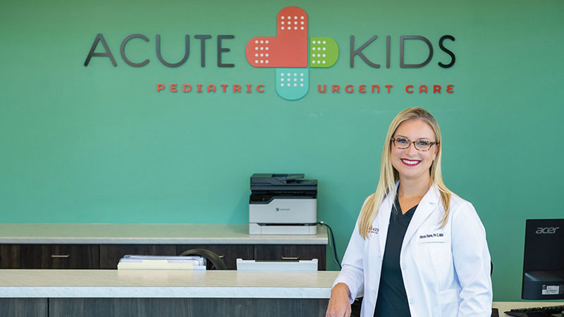 Chrysa Charno at AcuteKids Pediatric Urgent Care, Rochester, New York