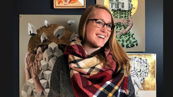A portrait of Mandi Antonucci.