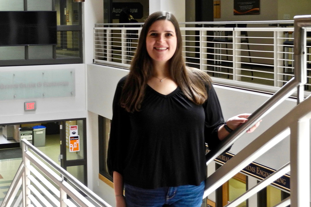 RIT student Laura Discavage