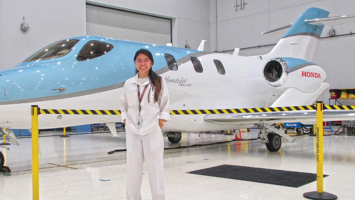 engineering technology aerospace student co-op at honda aircraft 