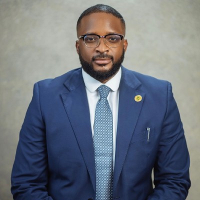 Iheme's professional headshot