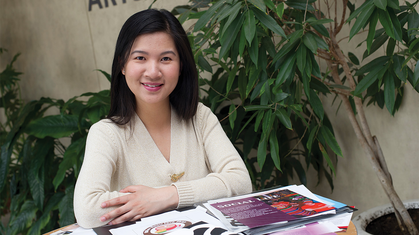 Portrait of Hoa (Kim) Hoang