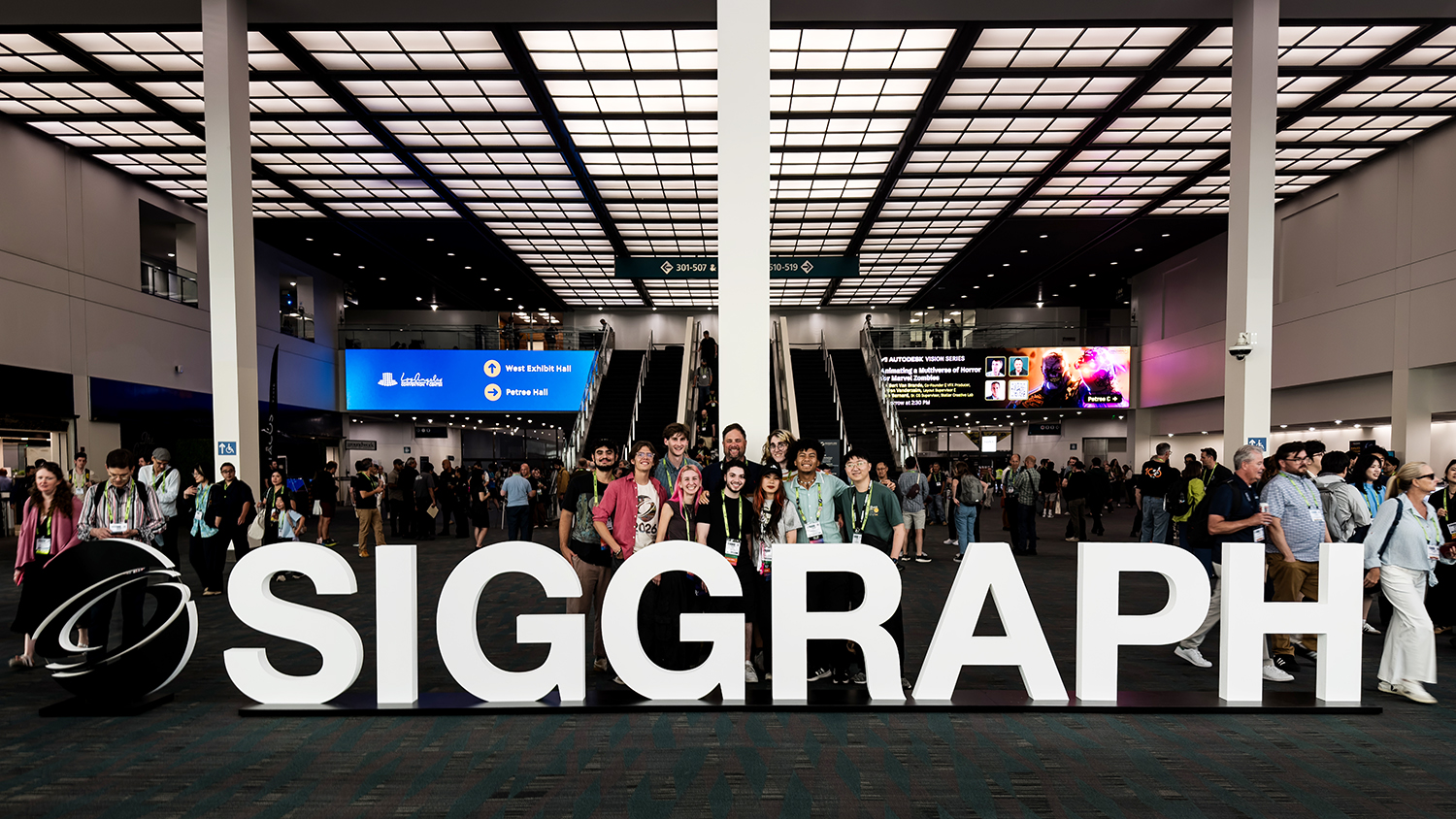 RIT students, alumni and faculty gather at SIGGRAPH 2026 to stay on top of the latest trends in 3D digital design.