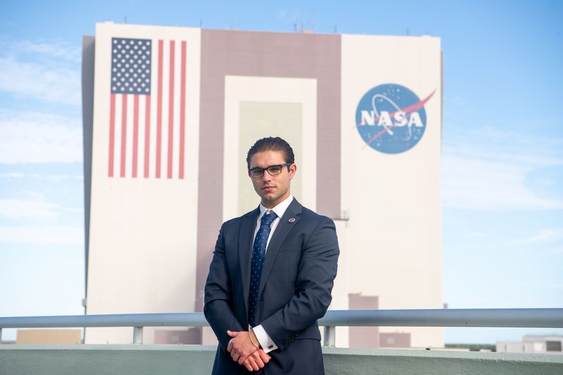 Bernacki professional headshot for NASA