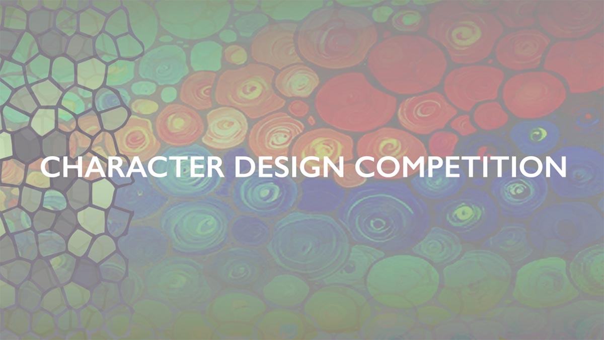 graphic that reads, Character Design Competition.