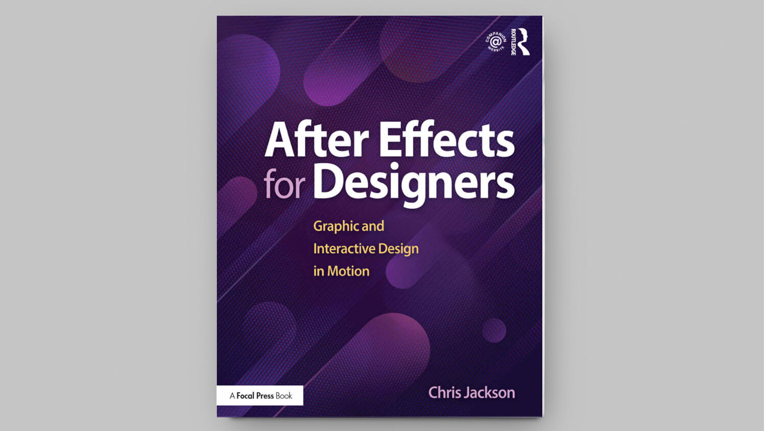 cover of the book After Effects for Designers: Graphic and Interactive Design in Motion.