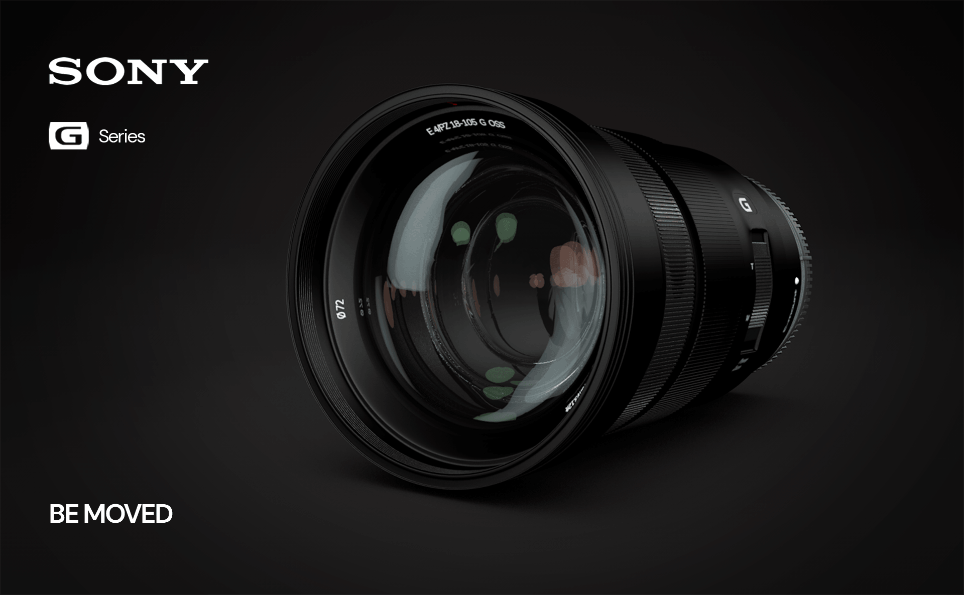 3 D model of a camera lens.